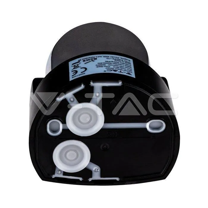 Czujnik Ruchu V-TAC Ścienny 180ST/360ST IP65 VT-8093 - Czarny