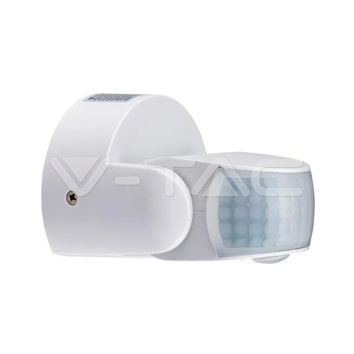 Czujnik Ruchu V-TAC Ścienny 180ST/360ST IP65 VT-8093 - Biały