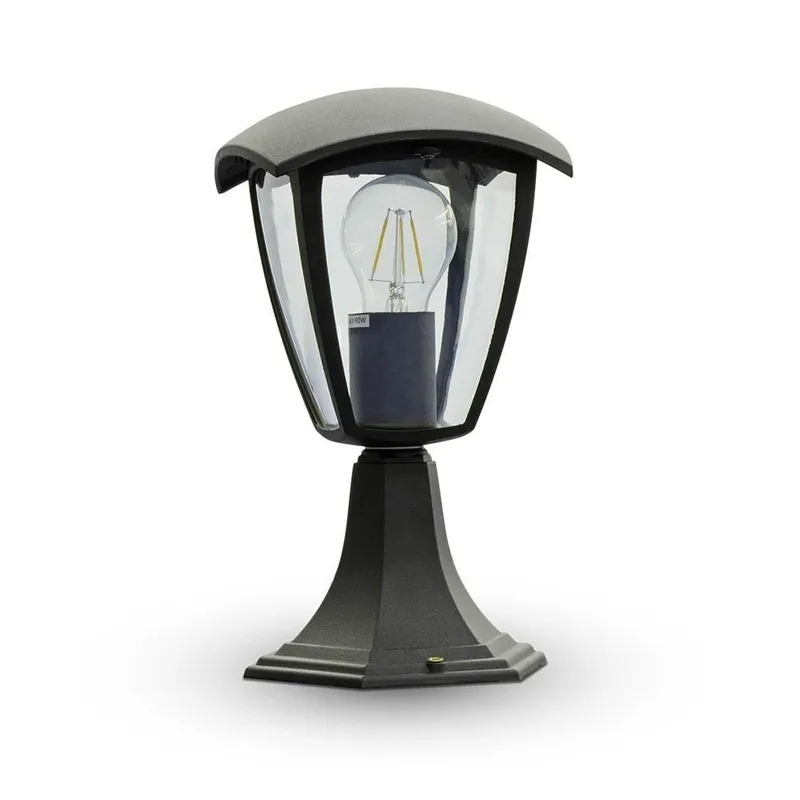 Słupek Ogrodowy V-TAC E27 300mm IP44 VT-734 - Czarny
