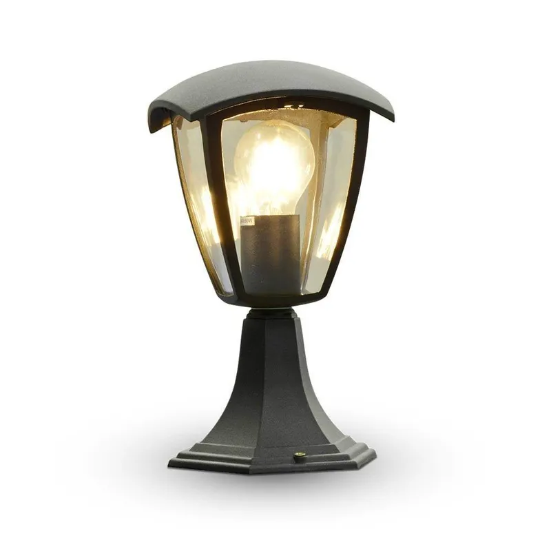 Słupek Ogrodowy V-TAC E27 300mm IP44 VT-734 - Czarny