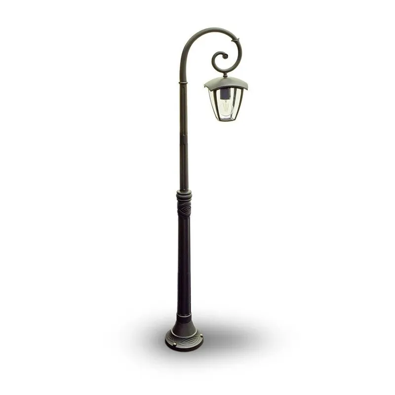 Latarnia Ogrodowa V-TAC 1XE27 1365mm IP44 VT-737 - Czarny