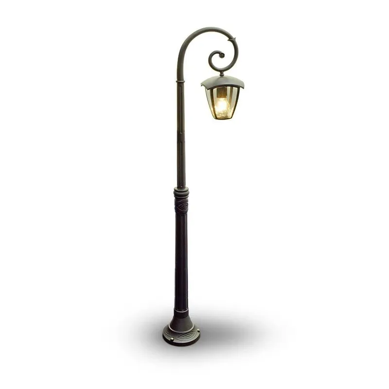 Latarnia Ogrodowa V-TAC 1XE27 1365mm IP44 VT-737 - Czarny