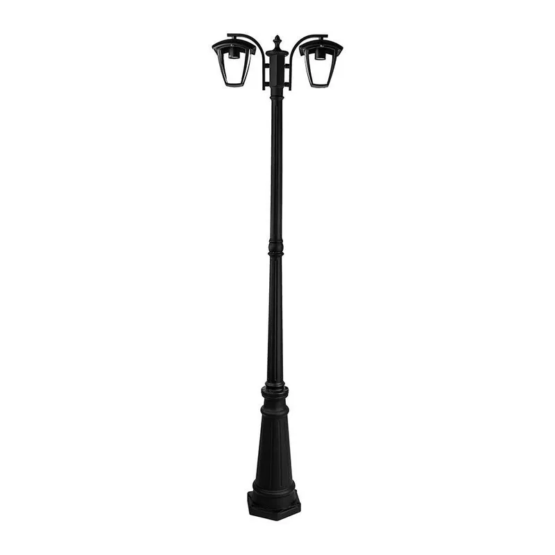 Latarnia Ogrodowa V-TAC 2XE27 1990mm IP44 VT-739 - Czarny