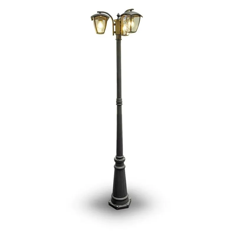 Latarnia Ogrodowa V-TAC 3XE27 1990mm IP44 VT-740 - Czarny