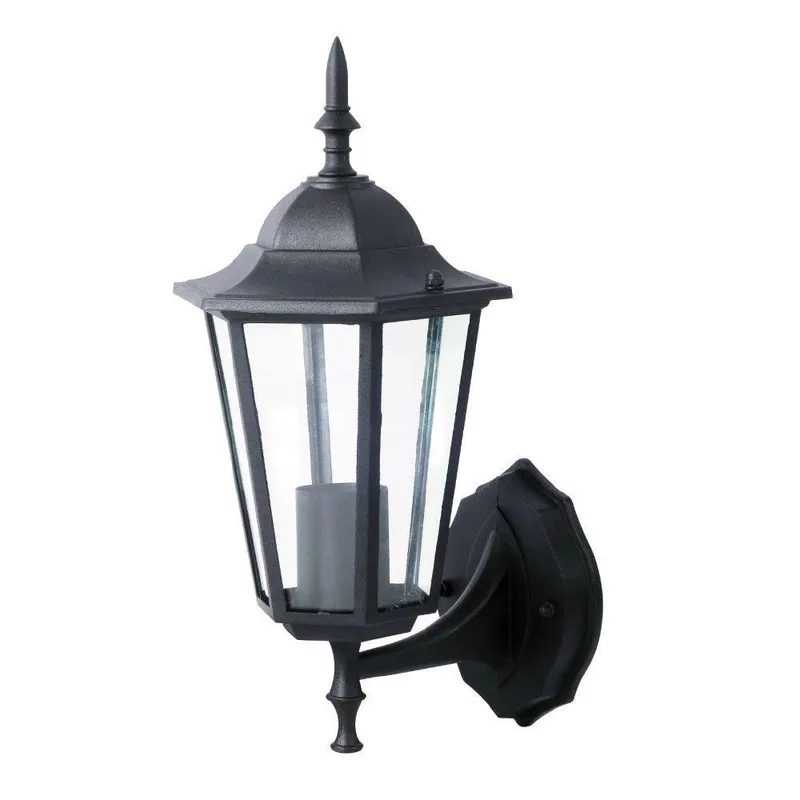 Kinkiet Ogrodowy Latarenka V-TAC E27 Czarny Mat VT-749