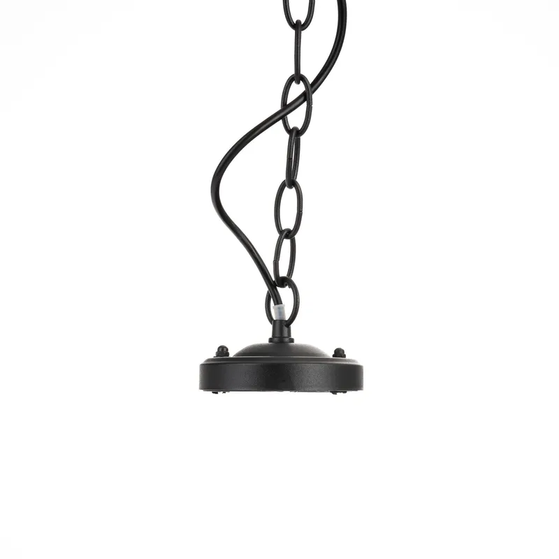 Oprawa Zwieszana Ogrodowa Na Łańcuchu V-TAC E27 Lamp Czarny Mat VT-752