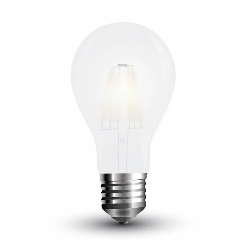 Żarówka LED V-TAC 8W Filament E27 A67 Mrożona VT-1938 2700K 800LM