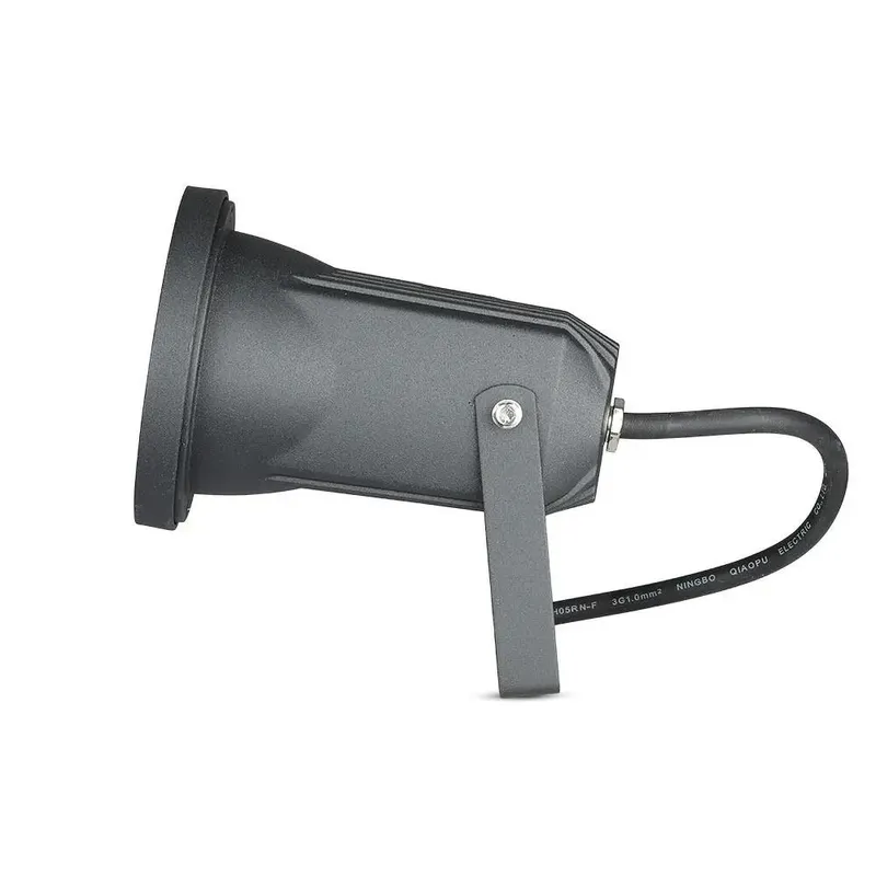 Oprawa Gruntowa Ogrodowa Wbijana Aluminium GU10 IP44 V-TAC VT-769 3 Lata Gwarancji - Czarna