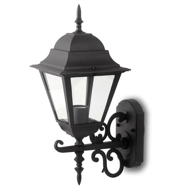 Kinkiet Ogrodowy Czarny Mat Up V-TAC E27 VT-761