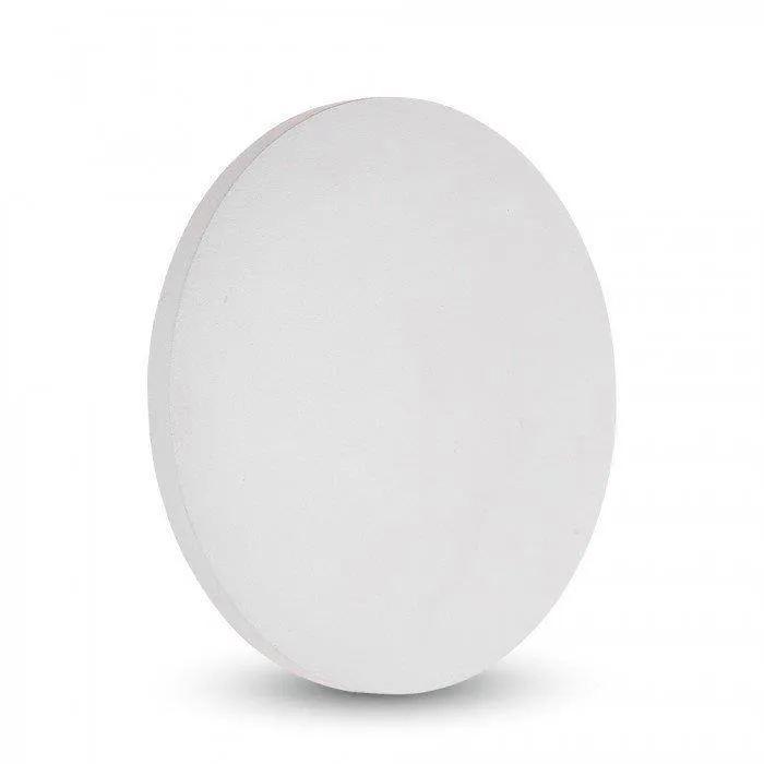 Oprawa Ścienna Kinkiet 6W V-TAC BRIDGELUX Okrągły IP65 VT-741 4000K 660LM - Biały