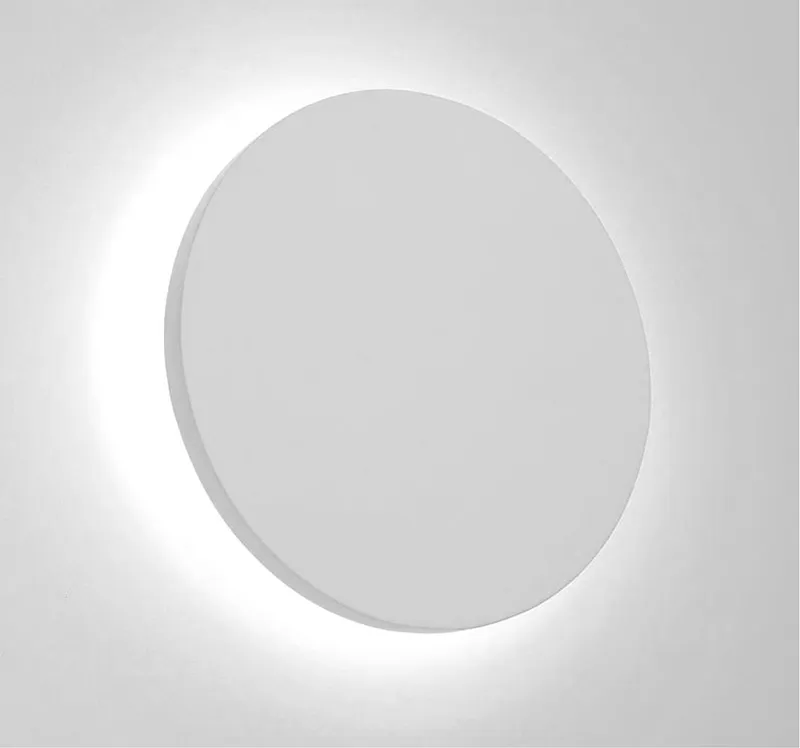 Oprawa Ścienna Kinkiet 6W V-TAC BRIDGELUX Okrągły IP65 VT-741 4000K 660LM - Biały