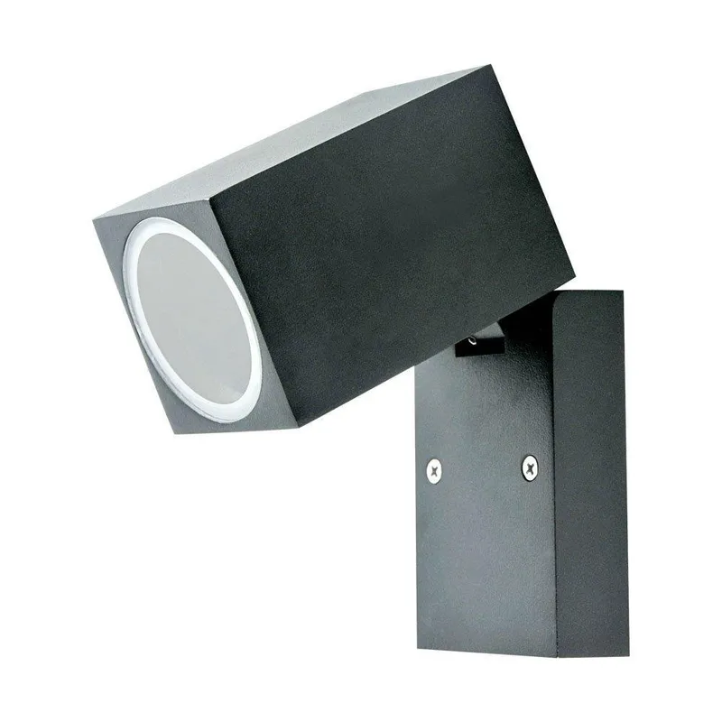 Kinkiet Ścienny Ogrodowy V-TAC GU10 Regulowany Aluminium IP44 VT-7611
