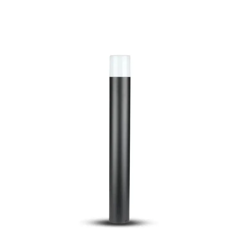 Słupek Ogrodowy V-TAC GU10 Okrągły Aluminium 80x80x500mm IP54 VT-7617 3 Lata Gwarancji - Czarny