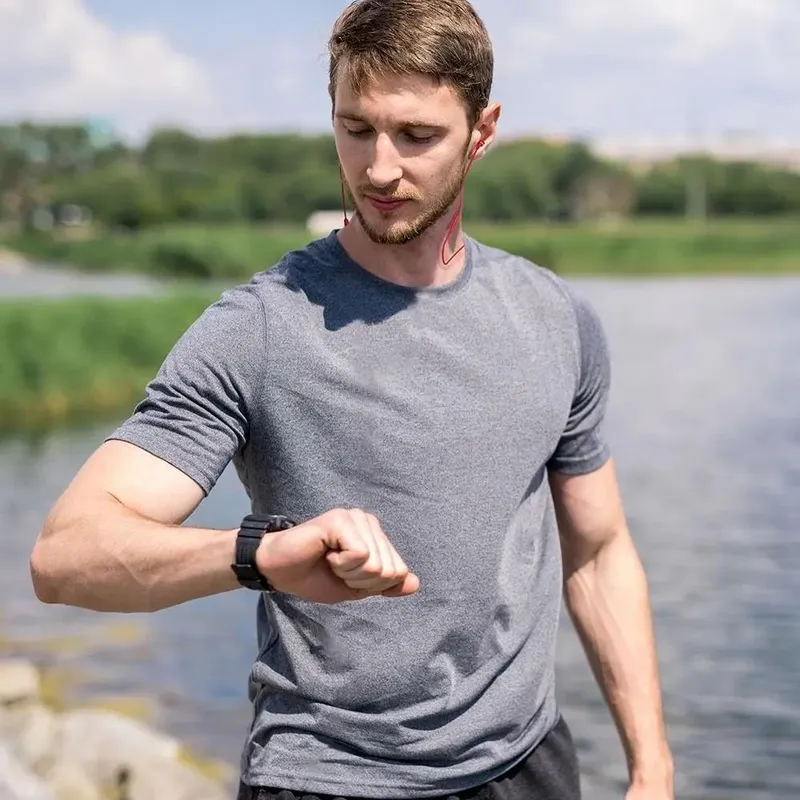 Sportowy Zestaw Słuchawkowy Bluetooth V-TAC 500mAh V-TAC VT-6166 - Czerwony
