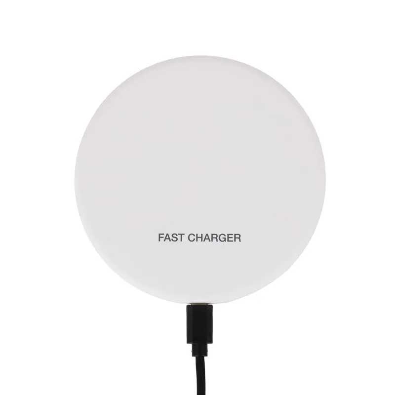 Ładowarka Indukcyjna Bezprzewodowa 5A 10W Okrągła V-TAC VT-1210 - Biała