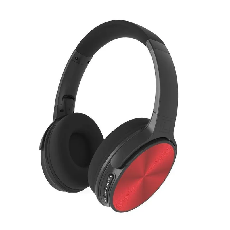 Bezprzewodowe Słuchawki V-TAC Bluetooth Obrotowe 500mAh VT-6322-R - Czerwone