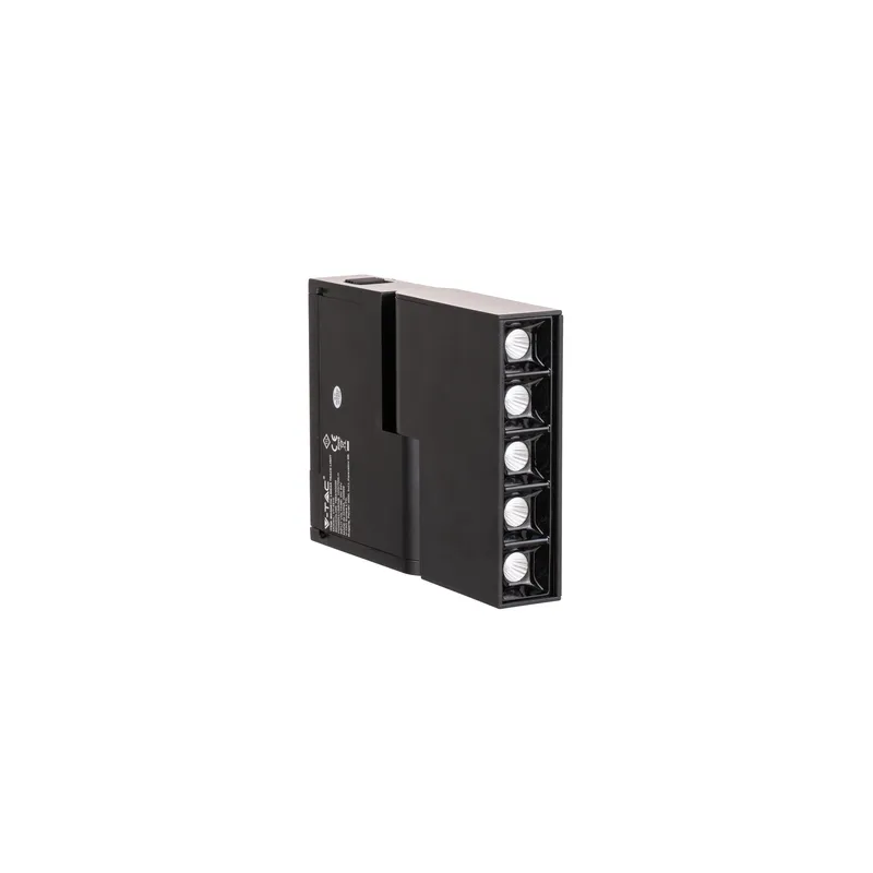 Oprawa Szynoprzewód Magnetyczny 24V V-TAC 10W LED CRI90+UGR19 VT-4210 4000K 700LM 3 Lata Gwarancji - Czarna