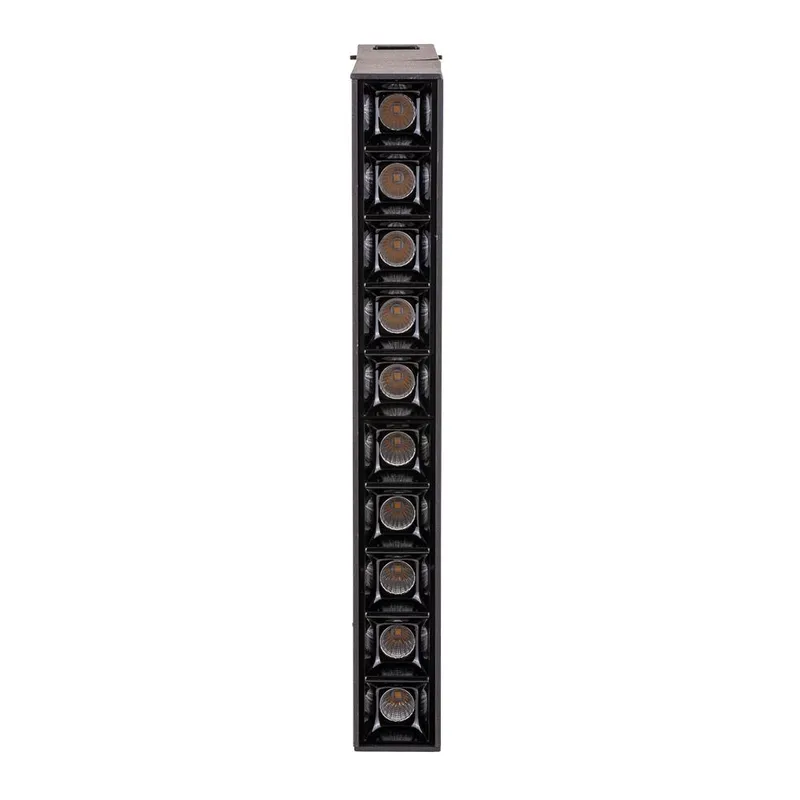 Oprawa Szynoprzewód Magnetyczny 24V V-TAC 20W LED CRI90+UGR19 VT-4220 3000K 1200LM 3 Lata Gwarancji - Czarna