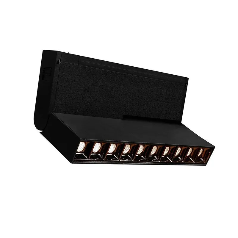 Oprawa Szynoprzewód Magnetyczny 24V V-TAC 20W LED CRI90+UGR19 VT-4220 4000K 1200LM 3 Lata Gwarancji - Czarna