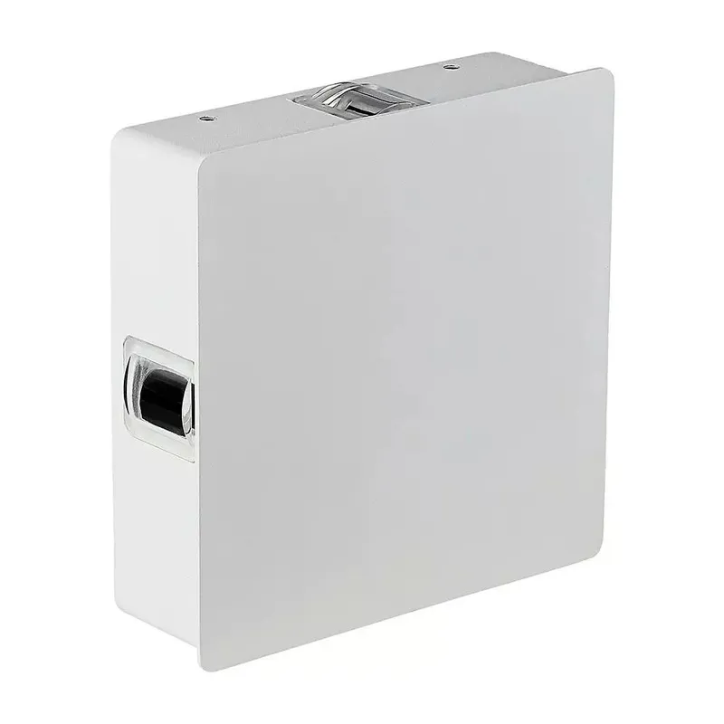 Oprawa Ścienna V-TAC 4W LED IP65 Kwadrat VT-704 4000K 440LM - Biały