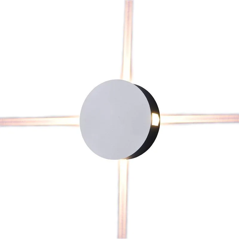 Oprawa Ścienna V-TAC 4W LED IP65 Okrągła VT-706 3000K 440LM - Biała