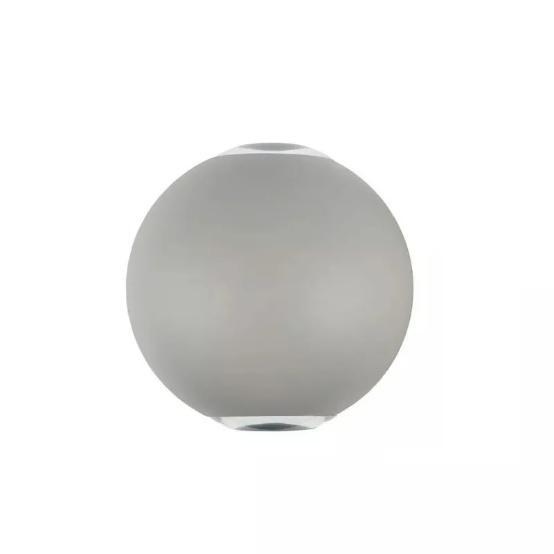 Kinkiet Ścienny V-TAC 6W LED Okrągły IP65 VT-836 3000K 660LM - Szary