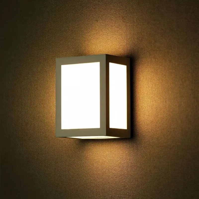 Oprawa Ścienna V-TAC 12W LED IP65 VT-822 6400K 750LM - Szara