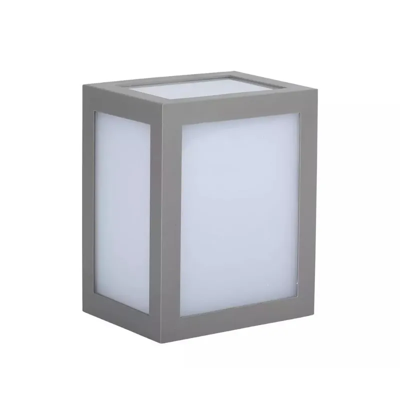 Oprawa Ścienna V-TAC 12W LED IP65 VT-822 6400K 750LM - Szara