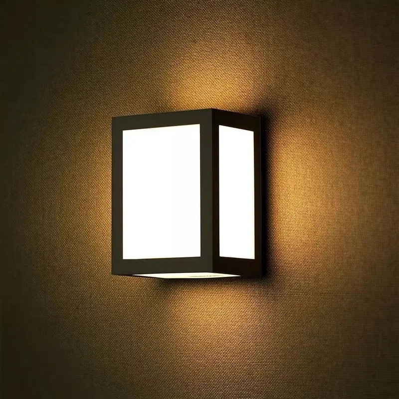 Oprawa Ścienna V-TAC 12W LED IP65 VT-822 4000K 750LM - Czarna