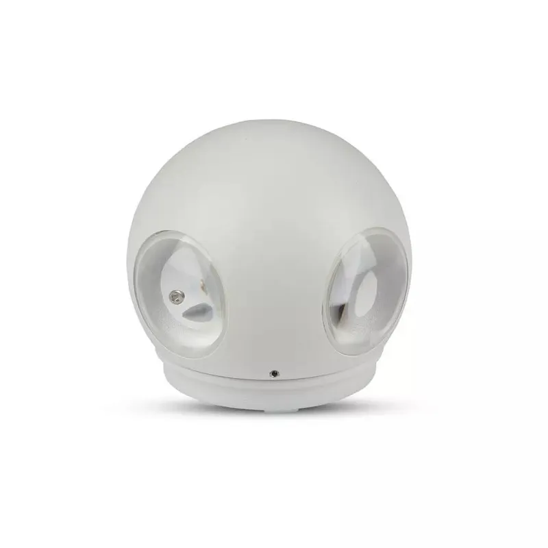 Kinkiet Ścienny V-TAC 4W LED Okrągły IP65 VT-834 3000K 440LM - Biały