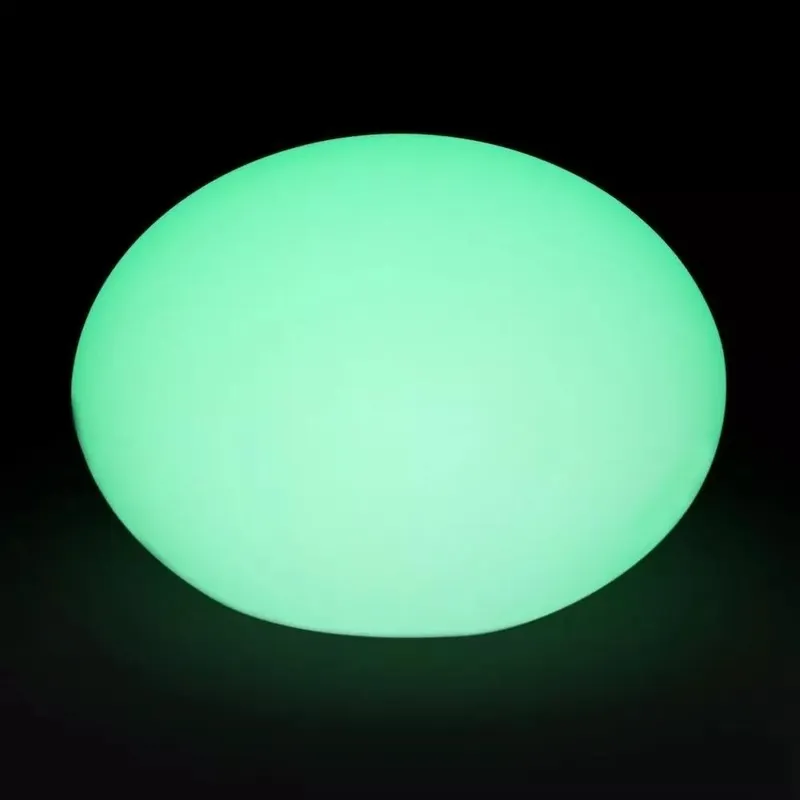 Oprawa Ogrodowa V-TAC LED Kamień Owalny 20cm Ładowanie Pilot IP67 VT-7801 RGBW 18LM