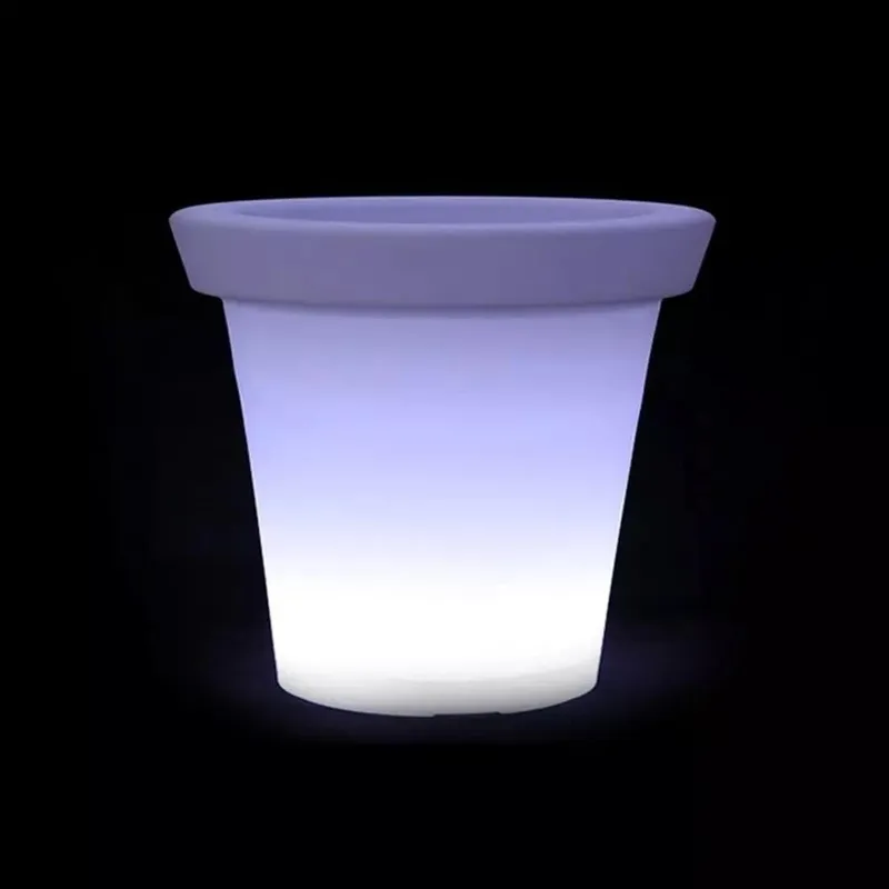 Oprawa Ogrodowa V-TAC LED Pojemnik Donica 36cm Ładowanie Pilot VT-7808 RGBW 54LM