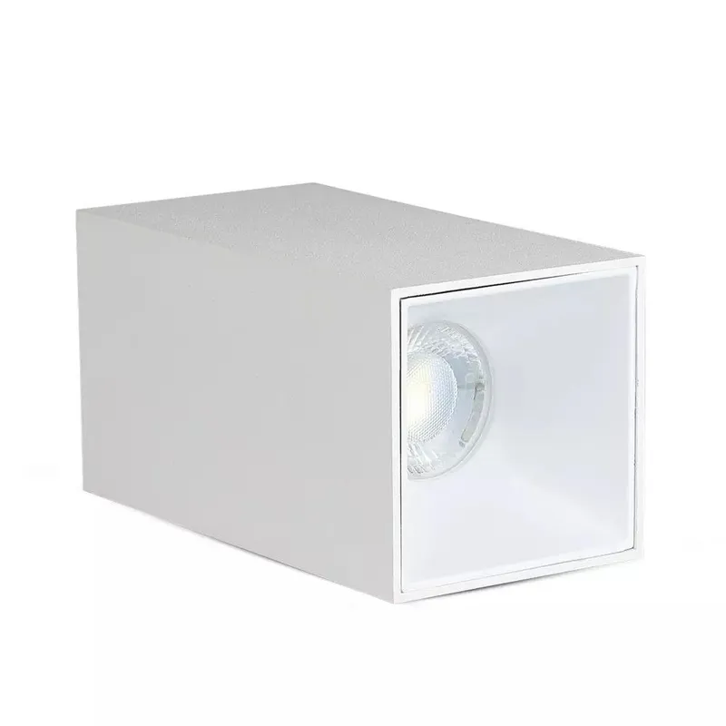 Oprawa Sufitowa V-TAC GU10 Kwadrat Natynkowa 74x74x140mm VT-882-Q 3 Lata Gwarancji - Biały