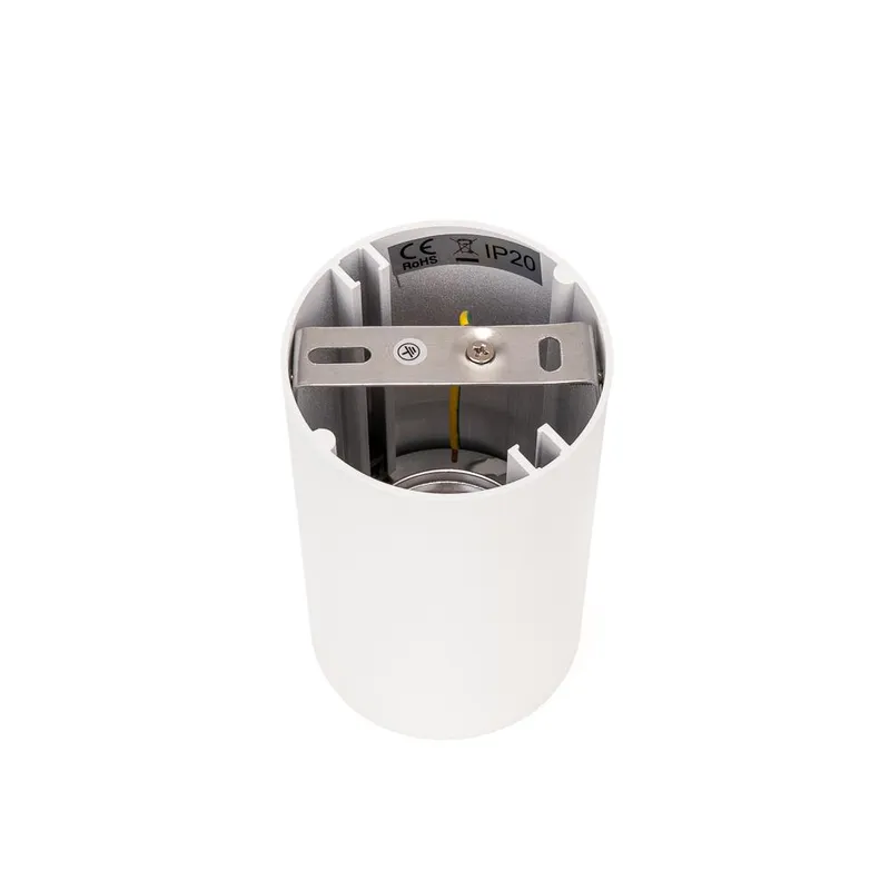Oprawa Sufitowa V-TAC GU10 Okrągła Natynkowa Tuba Biały+różowe 80x140mm VT-882-R 3 Lata Gwarancji - Złoto