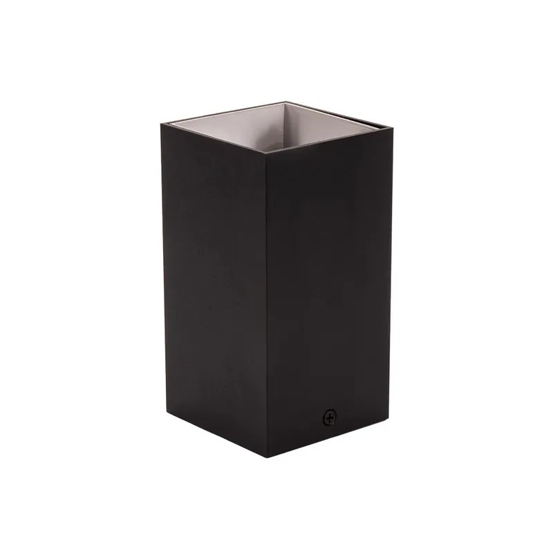 Oprawa Sufitowa V-TAC GU10 Kwadrat Natynkowa Czarny+ciemny Chrom 74x74x140mm VT-882SQ 3 Lata Gwarancji