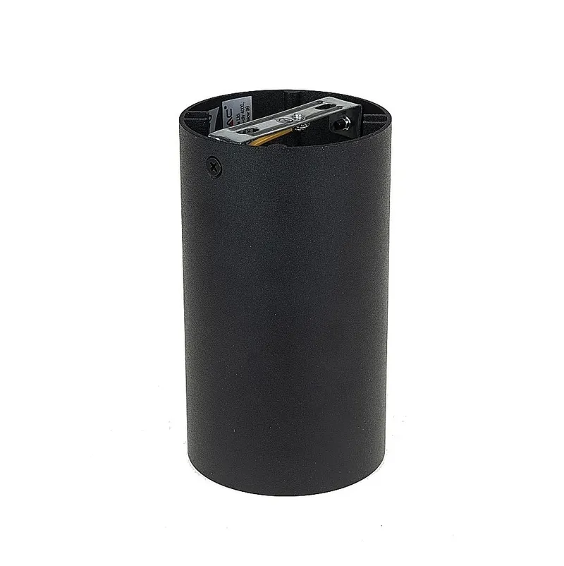 Oprawa Sufitowa V-TAC GU10 Okrągła Natynkowa Tuba Czarny+złoto 80x140mm VT-882RD 3 Lata Gwarancji