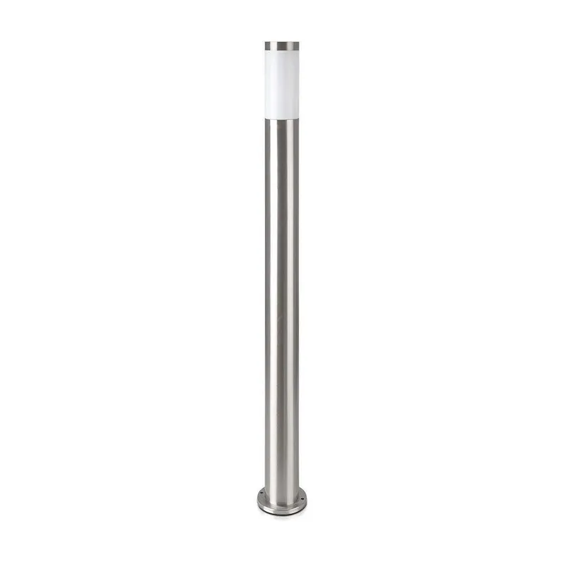 Słupek Ogrodowy V-TAC 110cm Stal Szczotkowana E27 VT-838-110