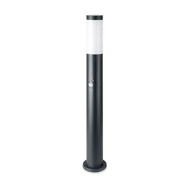 Słupek Ogrodowy V-TAC 80cm Czujnik Ruchu E27 VT-838-80 - Szary