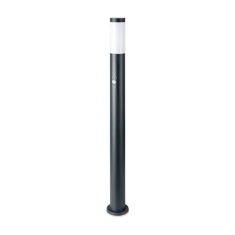 Słupek Ogrodowy V-TAC 110cm Czujnik Ruchu E27 VT-838-110 - Szary