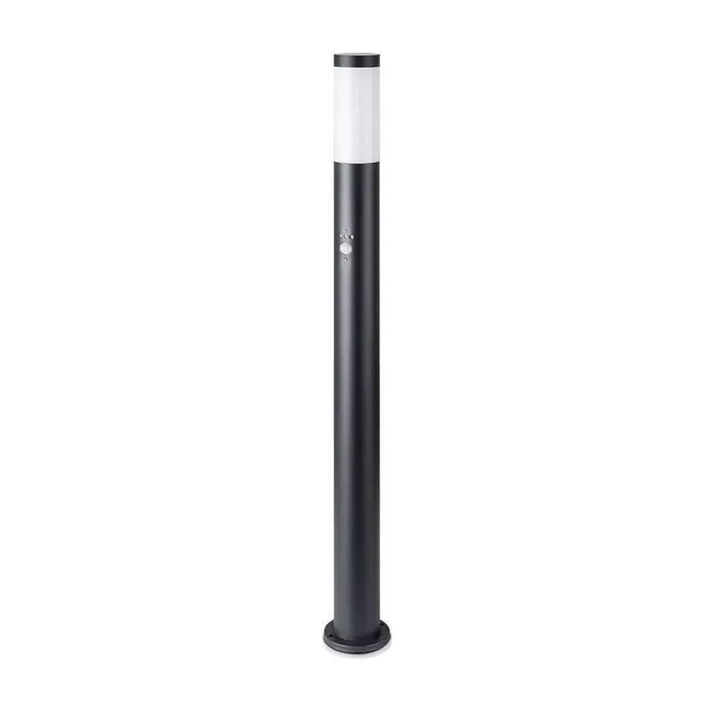 Słupek Ogrodowy V-TAC 110cm Czujnik Ruchu E27 VT-838-110 - Czarny