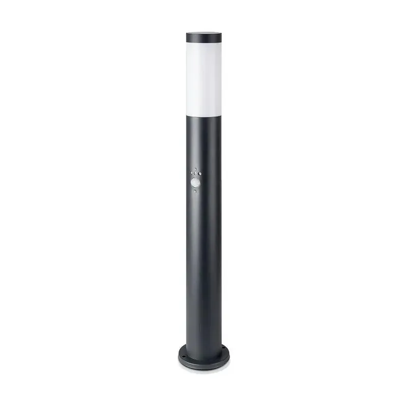 Słupek Ogrodowy V-TAC 80cm Czujnik Ruchu E27 VT-838-80 - Czarny