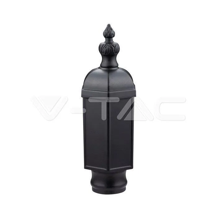 Latarnia Ogrodowa V-TAC 2XE27 230cm IP44 VT-847 3 Lata Gwarancji - Czarny