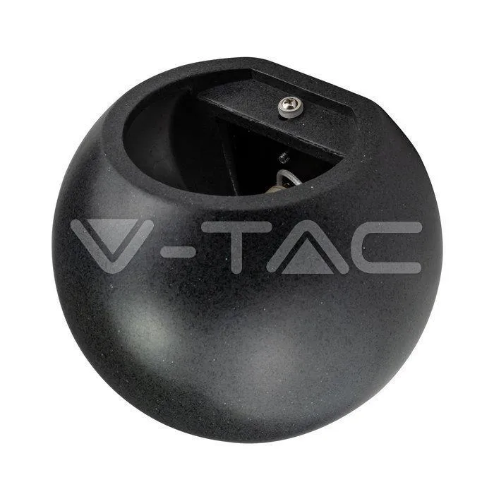 Kinkiet V-TAC Beton G9 LED Okrągly Ciemny IP20 VT-891 - Szary