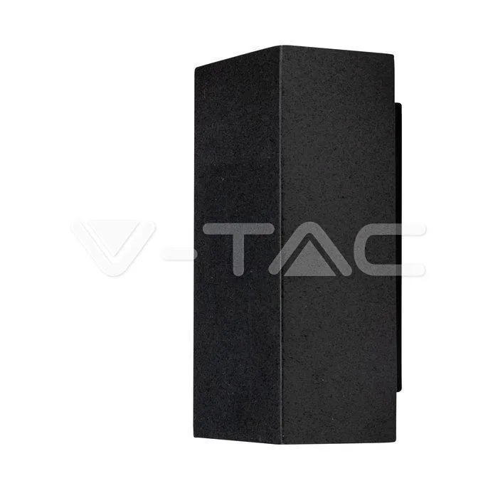 Kinkiet V-TAC Beton 2XG9 LED Prostokąt Ciemny IP20 VT-893 - Szary