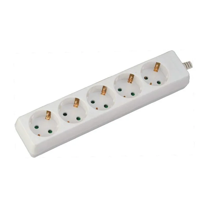 Przedłużacz 5 Gniazd V-TAC (3g 1.5MM2 x 1.5m) VT-1105 - Biały