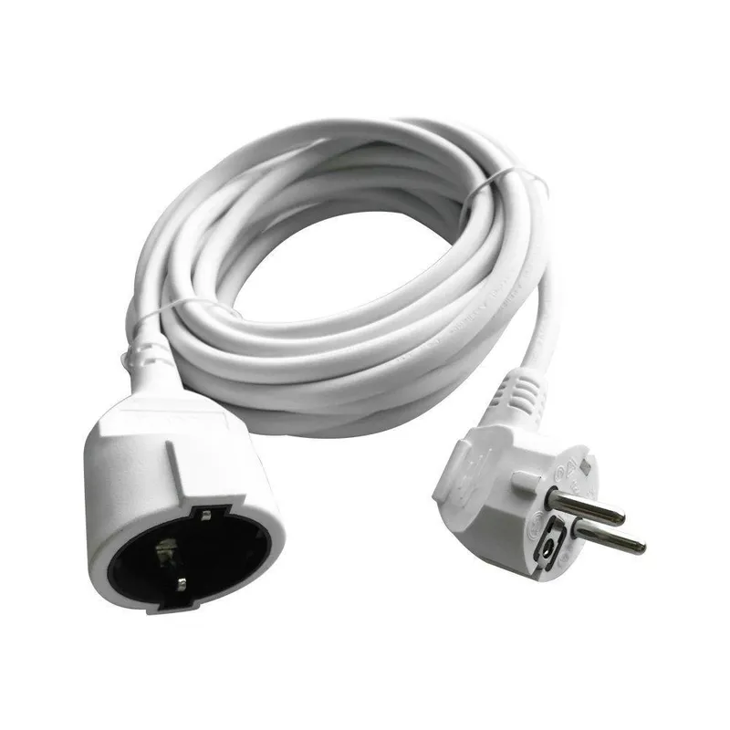 Przedłużacz 1 Gniazdo 5m V-TAC (3g 1.5MM2 x 5m ) 16A VT-3001 - Biały