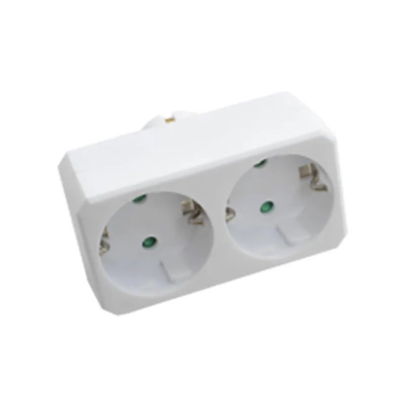 Rozgałęźnik 2X 10/16A 250V V-TAC VT-1006 - Biały