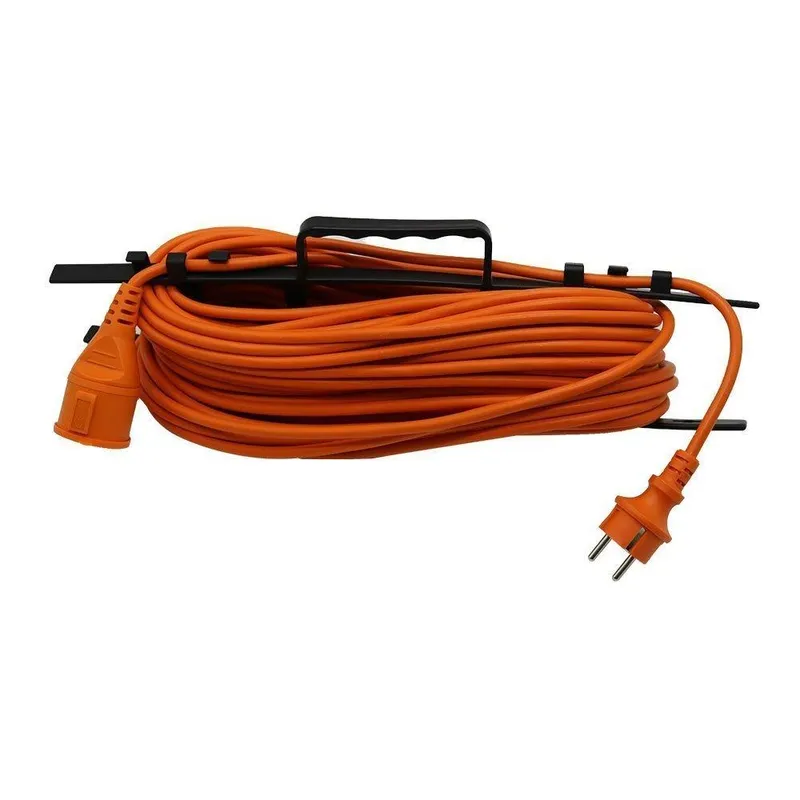 Przedłużacz Ogrodowy V-TAC 30m 16A IP44 Z Uchwytem Do Zwijania I Klapką VT-3002-30