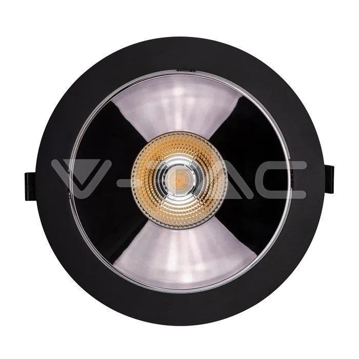 Oprawa Downlight V-TAC SAMSUNG CHIP 30W Uchylna VT-2-33 6400K 2400LM 5 Lat Gwarancji - Czarna
