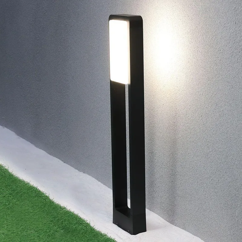 Słupek Ogrodowy V-TAC 10W LED SAMSUNG CHIP IP65 80cm VT-33 3000K 900LM 3 Lata Gwarancji - Czarny